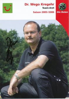 Wego Kregehr  2005/2006  Hannover 96  Fußball Autogrammkarte original signiert 