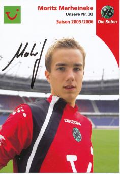 Moritz Marheineke  2005/2006  Hannover 96  Fußball Autogrammkarte original signiert 