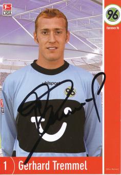 Gerhard Tremmel  2003/2004  Hannover 96  Fußball Autogrammkarte original signiert 