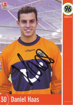 Daniel Haas  2003/2004  Hannover 96  Fußball Autogrammkarte original signiert 