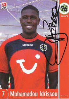 Mohamadou Idrissou  2003/2004  Hannover 96  Fußball Autogrammkarte original signiert 