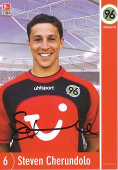 Steven Cherundolo  2003/2004  Hannover 96  Fußball Autogrammkarte original signiert 