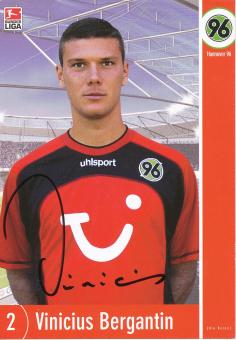 Vinicius Bergantin  2003/2004  Hannover 96  Fußball Autogrammkarte original signiert 