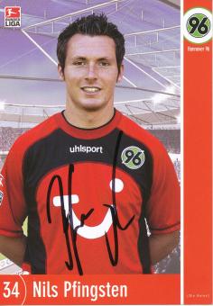 Nils Pfingsten  2003/2004  Hannover 96  Fußball Autogrammkarte original signiert 