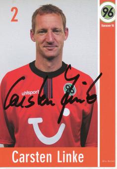 Carsten Linke  2002/2003  Hannover 96  Fußball Autogrammkarte original signiert 