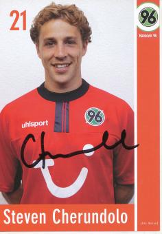 Steven Cherundolo  2002/2003  Hannover 96  Fußball Autogrammkarte original signiert 