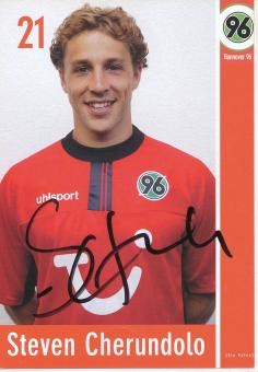 Steven Cherundolo  2002/2003  Hannover 96  Fußball Autogrammkarte original signiert 