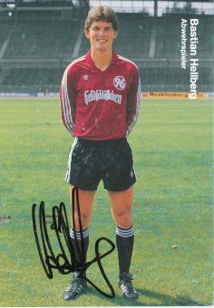Bastian Hellberg  Hannover 96  Fußball Autogrammkarte original signiert 