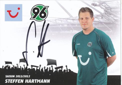 Steffen Hartmann  2011/2012  Hannover 96  Fußball Autogrammkarte original signiert 