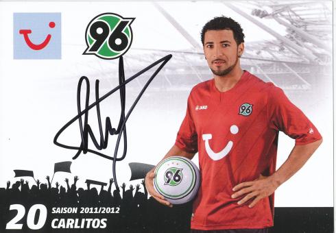 Carlitos  2011/2012  Hannover 96  Fußball Autogrammkarte original signiert 
