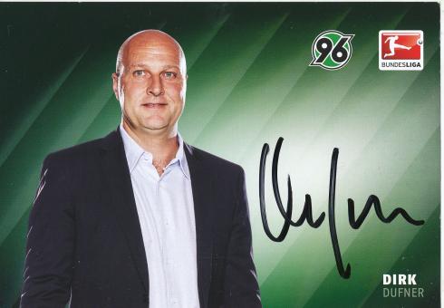 Dirk Dufner  2014/2015  Hannover 96  Fußball Autogrammkarte original signiert 