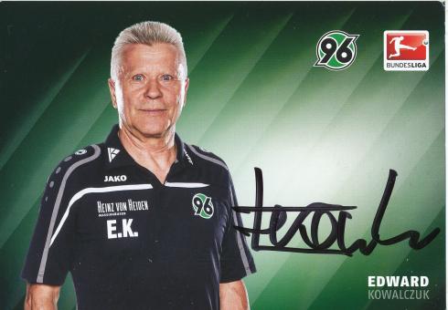 Edward Kowalczuk  2014/2015  Hannover 96  Fußball Autogrammkarte original signiert 