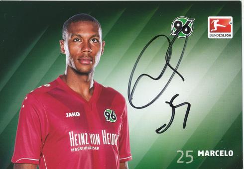 Marcelo  2014/2015  Hannover 96  Fußball Autogrammkarte original signiert 