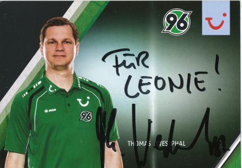 Thomas Westphal  2013/2014  Hannover 96  Fußball Autogrammkarte original signiert 