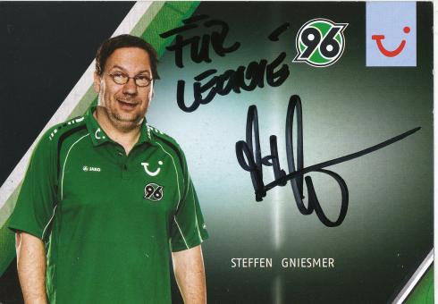 Steffen Gniesmer  2013/2014  Hannover 96  Fußball Autogrammkarte original signiert 
