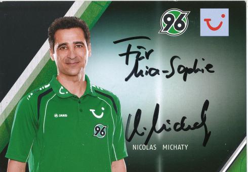 Nicolas Mochaty  2013/2014  Hannover 96  Fußball Autogrammkarte original signiert 