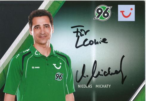 Nicolas Mochaty  2013/2014  Hannover 96  Fußball Autogrammkarte original signiert 