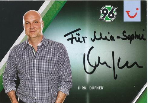 Dirk Dufner  2013/2014  Hannover 96  Fußball Autogrammkarte original signiert 
