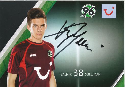 Valmir Sulejmani  2013/2014  Hannover 96  Fußball Autogrammkarte original signiert 
