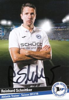 Reinhard Schnittker  2017/2018  Arminia Bielefeld  Fußball Autogrammkarte original signiert 