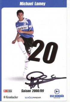 Michael Lamey  2008/2009  Arminia Bielefeld  Fußball Autogrammkarte original signiert 