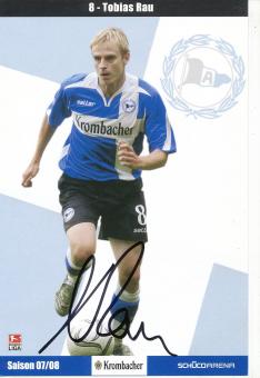 Tobias Rau  2007/2008  Arminia Bielefeld  Fußball Autogrammkarte original signiert 