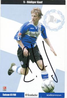 Rüdiger Kauf  2007/2008  Arminia Bielefeld  Fußball Autogrammkarte original signiert 