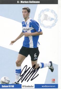 Markus Bollmann  2007/2008  Arminia Bielefeld  Fußball Autogrammkarte original signiert 