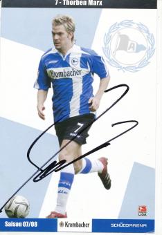 Thorben Marx  2007/2008  Arminia Bielefeld  Fußball Autogrammkarte original signiert 