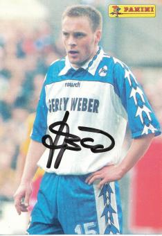 Jörg Bode  1997/1998  Arminia Bielefeld  Fußball Autogrammkarte original signiert 