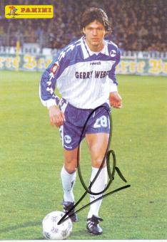 Uwe Fuchs  1997/1998  Arminia Bielefeld  Fußball Autogrammkarte original signiert 
