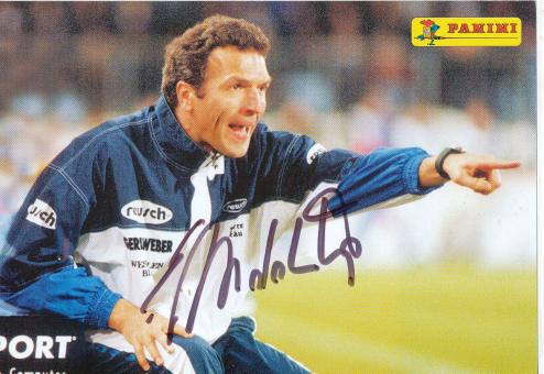 Ernst Middendorp  1997/1998  Arminia Bielefeld  Fußball Autogrammkarte original signiert 