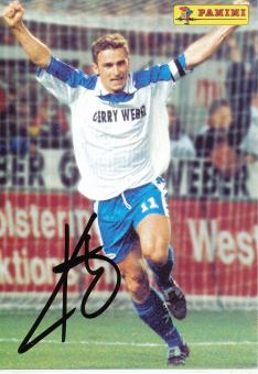 Stefan Kuntz  1997/1998  Arminia Bielefeld  Fußball Autogrammkarte original signiert 