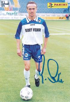 Günther Schäfer  1997/1998  Arminia Bielefeld  Fußball Autogrammkarte original signiert 