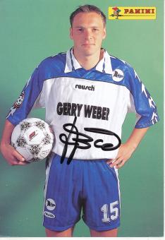 Jörg Bode  1996/1997  Arminia Bielefeld  Fußball Autogrammkarte original signiert 
