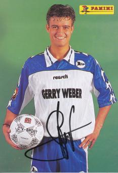Johann Stenzel  1996/1997  Arminia Bielefeld  Fußball Autogrammkarte original signiert 