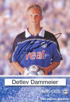 Detlev Dammeier   2001/2002  Arminia Bielefeld  Fußball Autogrammkarte original signiert 