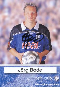 Jörg Bode   2001/2002  Arminia Bielefeld  Fußball Autogrammkarte original signiert 