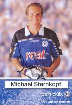 Michael Sternkopf  2001/2002  Arminia Bielefeld  Fußball Autogrammkarte original signiert 