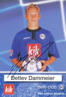 Detlev Dammeier  2002/2003  Arminia Bielefeld  Fußball Autogrammkarte original signiert 
