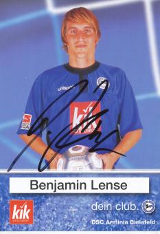 Benjamin Lense  2002/2003  Arminia Bielefeld  Fußball Autogrammkarte original signiert 