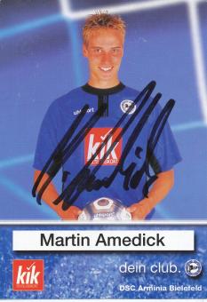 Martin Amedick  2002/2003  Arminia Bielefeld  Fußball Autogrammkarte original signiert 