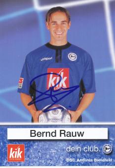 Bernd Rauw  2002/2003  Arminia Bielefeld  Fußball Autogrammkarte original signiert 