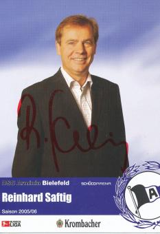 Reinhard Saftig  2005/2006  Arminia Bielefeld  Fußball Autogrammkarte original signiert 