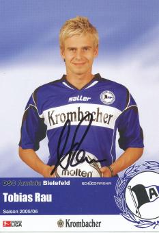 Tobias Rau  2005/2006  Arminia Bielefeld  Fußball Autogrammkarte original signiert 