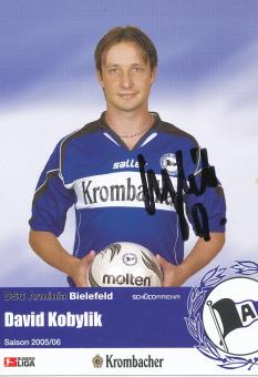 David Kobylik  2005/2006  Arminia Bielefeld  Fußball Autogrammkarte original signiert 