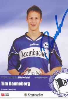 Tim Danneberg  2005/2006  Arminia Bielefeld  Fußball Autogrammkarte original signiert 