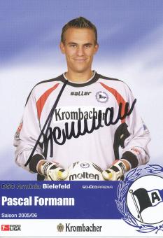 Pascal Formann  2005/2006  Arminia Bielefeld  Fußball Autogrammkarte original signiert 