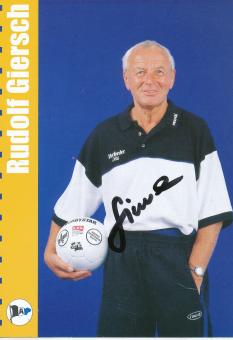 Rudolf Giersch  1999/2000  Arminia Bielefeld  Fußball Autogrammkarte original signiert 
