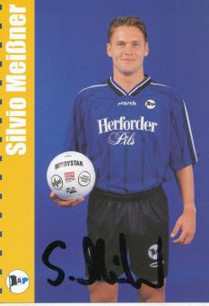 Silvio Meißner  1999/2000  Arminia Bielefeld  Fußball Autogrammkarte original signiert 